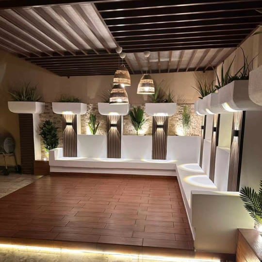 تصميم حديقة مميزة في الرياض