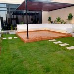تصميم ممرات وجلسات للحدائق